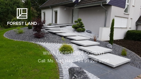 7 MẪU LỐI ĐI SÂN VƯỜN ĐƠN GIẢN MÀ ĐẸP CHO NHÀ BẠN