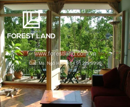 Ý tưởng xanh cho ban công 