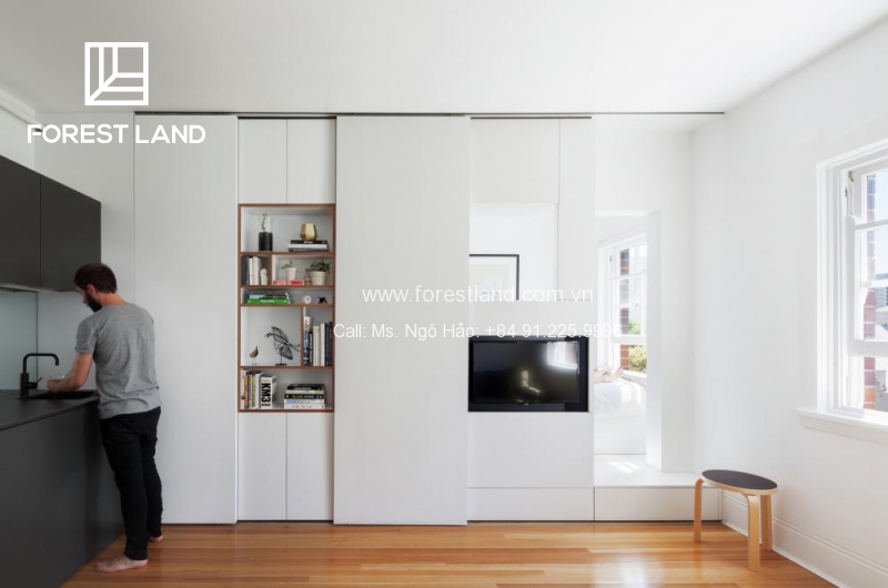 Những thiết kế tiện ích cho căn hộ dưới 30m2