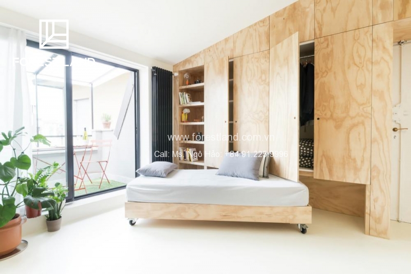 Những thiết kế tiện ích cho căn hộ dưới 30m2