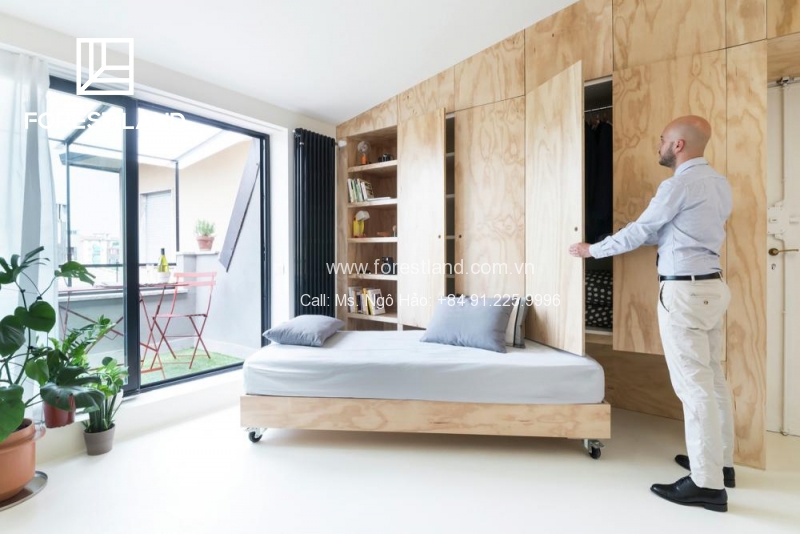 Những thiết kế tiện ích cho căn hộ dưới 30m2