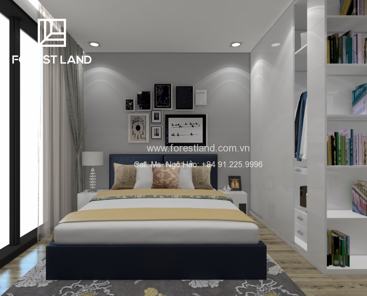 Thiết kế nội thất 60m nhà anh Chính