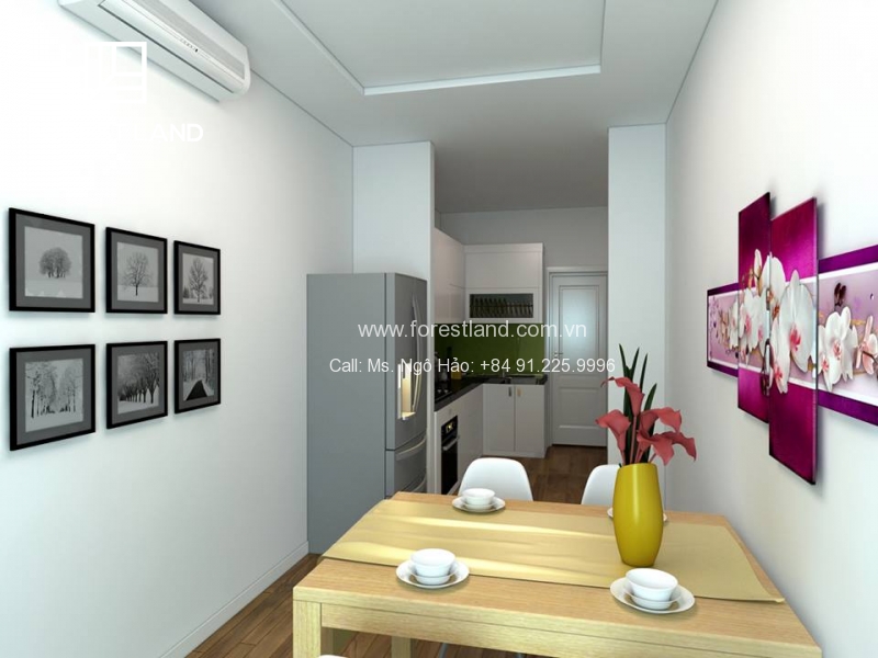 Căn hộ ấm cúng cho vợ chồng trẻ