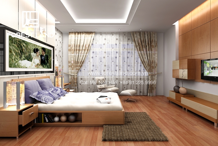 Thiết kế nội thất nhà chị Yến 158 Trần Bình