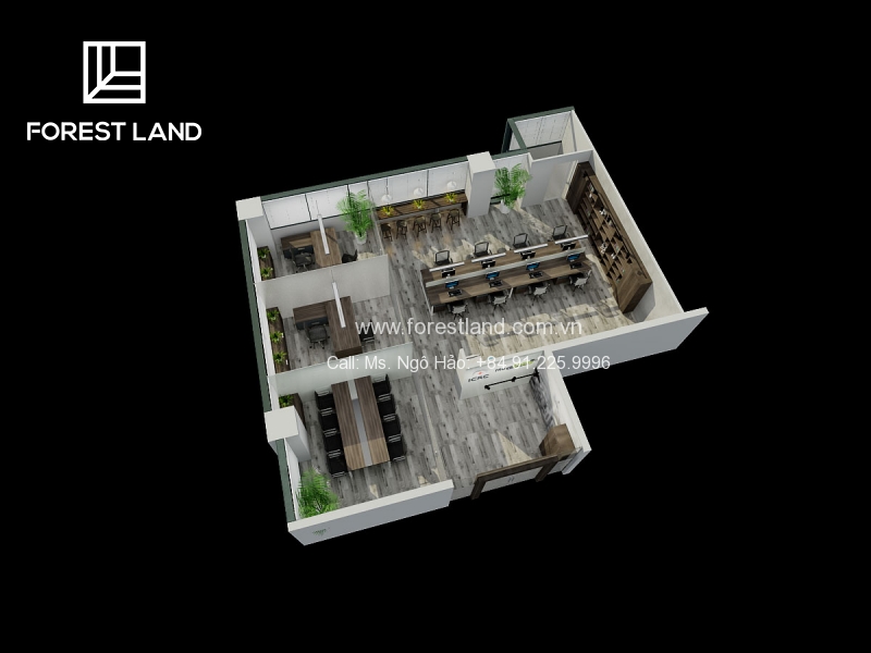 JVI- Icon Office at No4 Đe La Thanh street